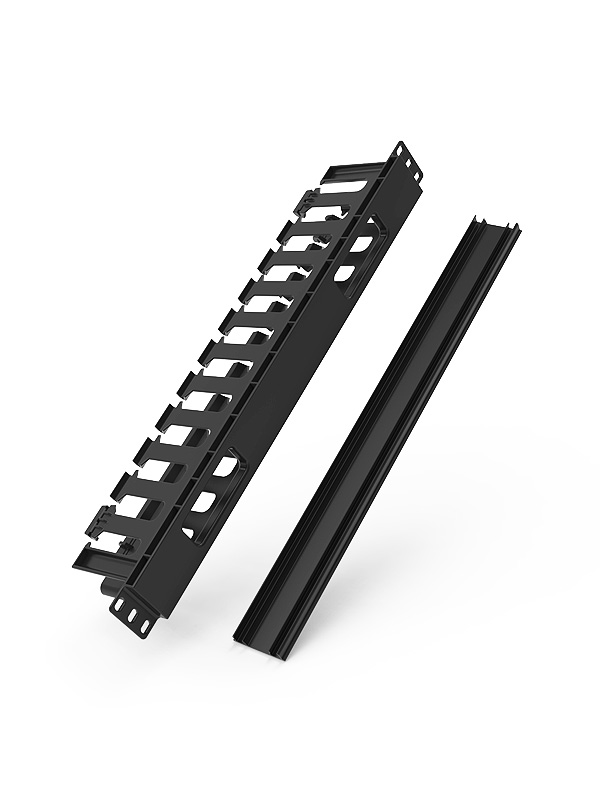 1U24口-塑料理線架