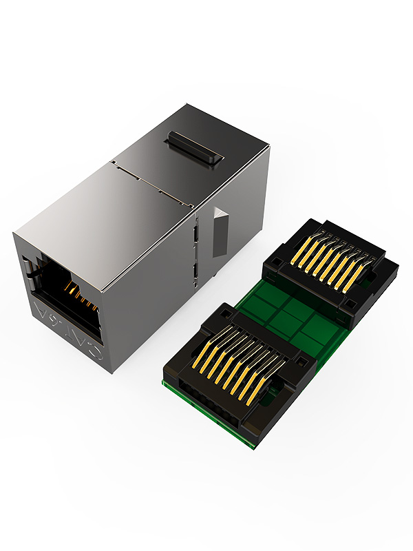 Shielded RJ45 Keystone Coupler