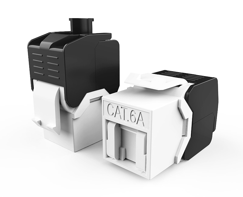 Enmane toolless UTP Keystone Jack,Self-terminating-no tool required