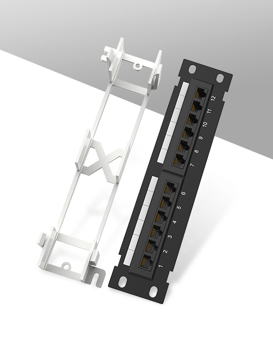 1U12口-網(wǎng)絡(luò)配線架