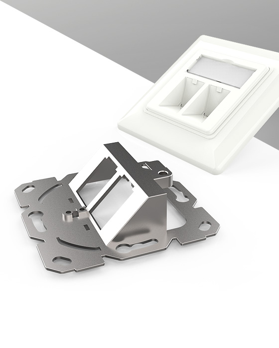 80型-網絡面板,電腦插座