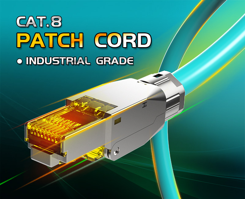 Enmane-Professional Industrial Grade CAT.8 Patch Cord, Game fever Cable