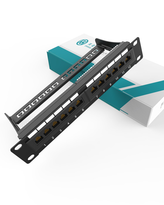 1U12口-網絡配線架