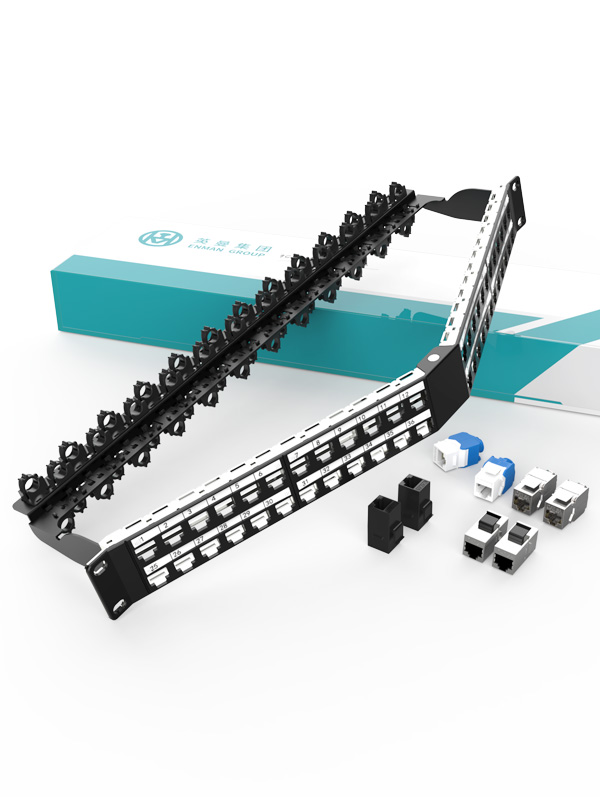 1U48口-屏蔽折彎空配架