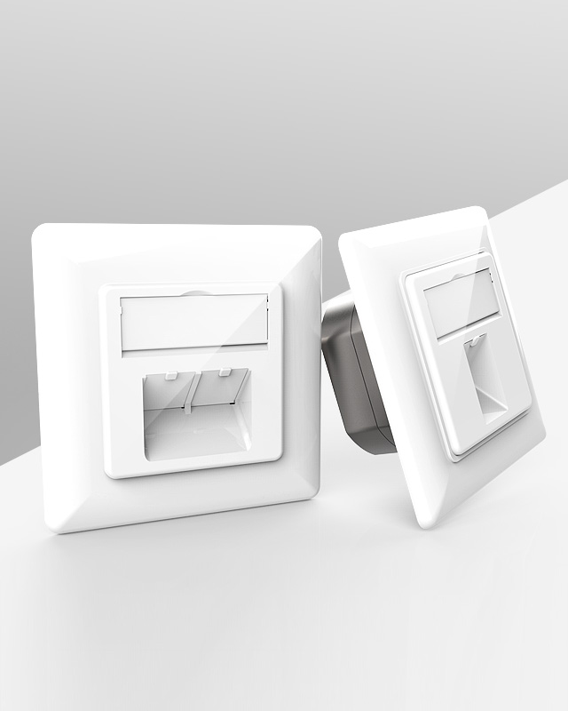 網絡面板,電腦插座