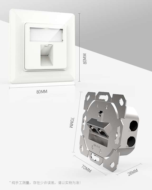 網絡面板,電腦插座