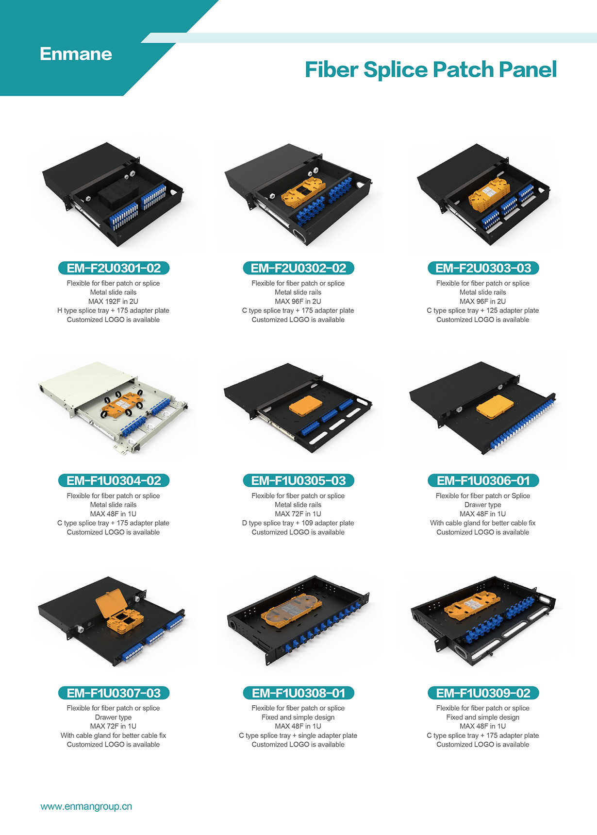 Fiber Splice Patch Panel