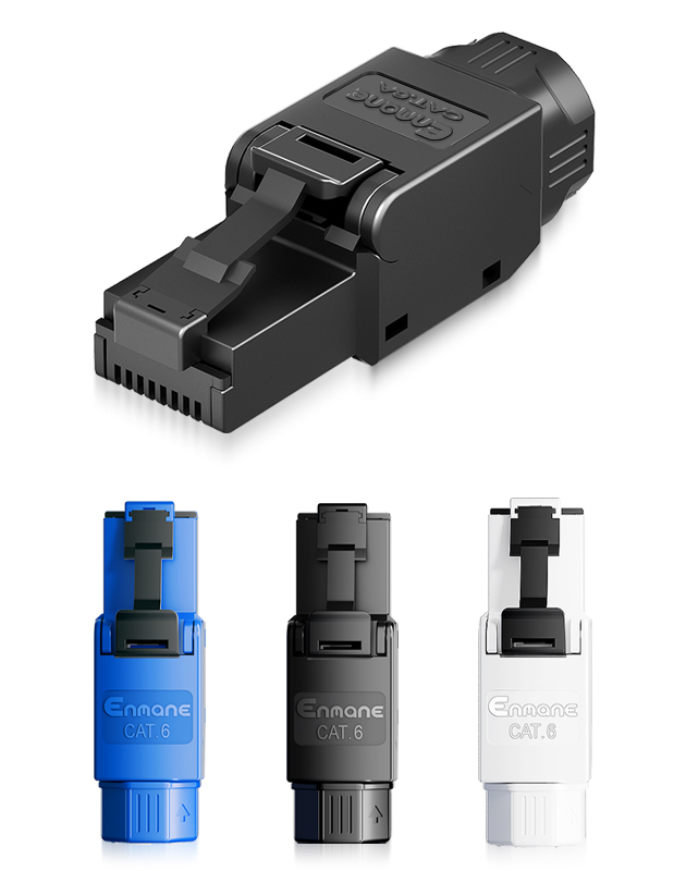 超短免壓水晶頭